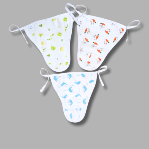 NAPPY 3 PIECES COMBO-( carrot bunny and blue whale)