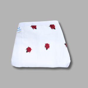 NAPPY (back folded) red ladybug