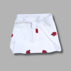 NAPPY (folded) red ladybug